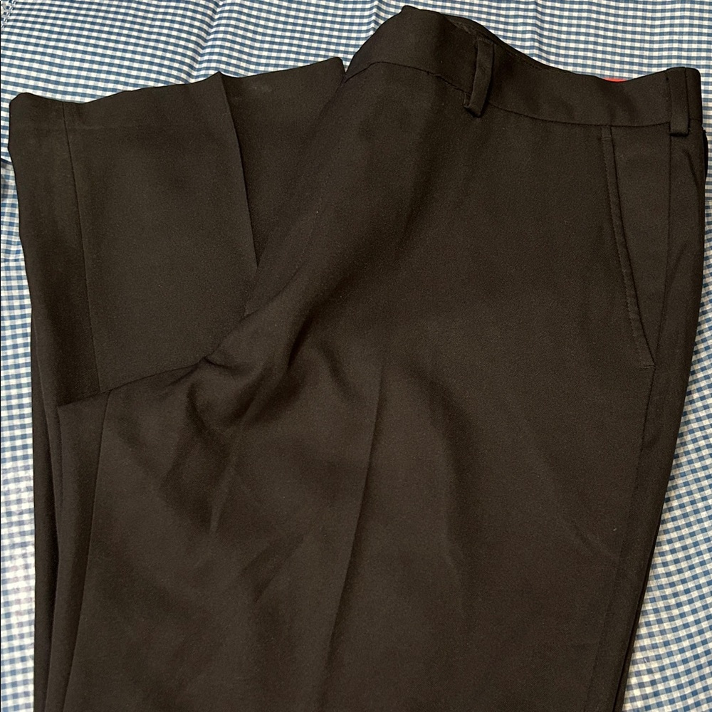 Izod Men's Charcoal Dress Pants 36/30 Slim